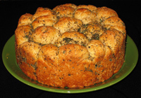 Herbed Monkey Bread - Baked