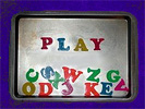 Cookie Sheet with Fridge Magnets