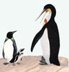 Giant Penguin - Art by Kristin Lamm