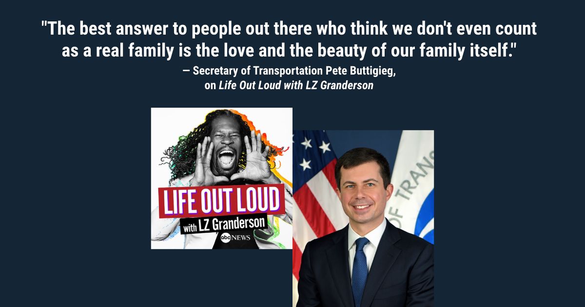 "A Thriving Family”: Pete Buttigieg Talks Parenting