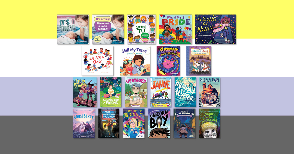 21 New Kids' Books Featuring Nonbinary Kids Mombian