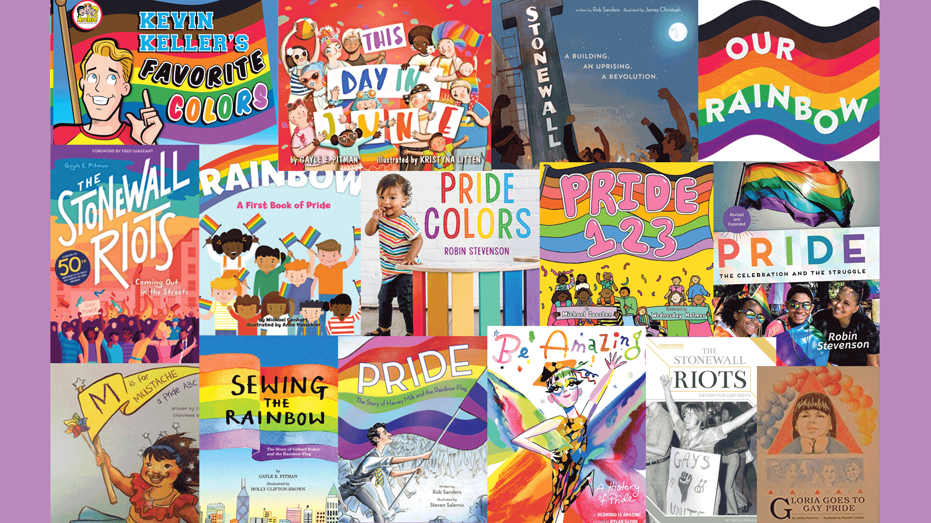 A Rainbow of Reading New (and Old) Pride Books for Kids Mombian